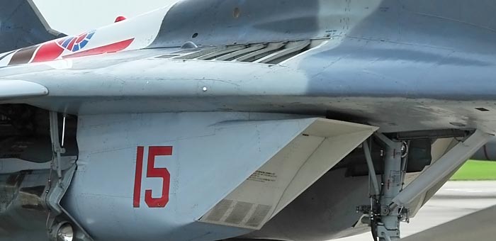МиГ-29 воздухозаборник