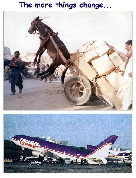 Две фотографии с опрокинутой Ослиной тележкой и DC-10